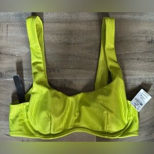Lime Green Women's Swim suit top